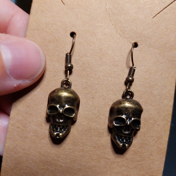 💥 3 for 15! Skull earrings - Picture 2 of 3